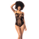 Body en résille - Taille unique - Noir