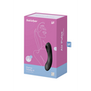 Curvy Trinity 4 - Vibromasseur à impulsion d'air insérable - Noir