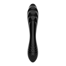 Dazzling Crystal 1 - Dildo en verre - Noir