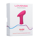 Ambi - Vibromasseur à bullet à large surface contrôlé par application - Rose