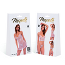 Ensemble Babydoll Deux-en-Un et Ensemble Deux Pièces - S/M - Blanc