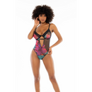 Teddy - S/M - Imprimé Fleurs Rêves Noires