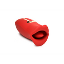 Kiss and Tell - Stimulateur clitoridien en silicone vibrant et à embrasser - Rouge
