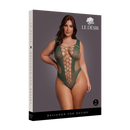 Body V à col en V avec panneaux opaques - Taille reine