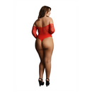 Teddy sans entrejambe en strass - Grande taille