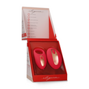 Jouet vibrant double - Poise - Rouge