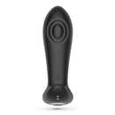 Octo - Plug Anal Tapping avec Télécommande - Noir