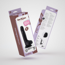 Inviktus - Dildo en silicone liquide - 7 / 19 cm - Noir