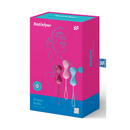 Power Balls - Boules de Kegel - 3 Pièces - Turquoise/Rouge/Rose