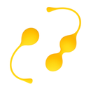 Set d'entraînement de boules Kegel en silicone - Carambola