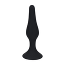Plug anal en silicone slim - M - Noir
