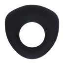 Cockring vibrant en silicone liquide scellé - Noir