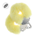 Menottes Fluffy robustes - Jaune