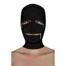 Masque Zipper Extrême avec Zipper pour les Yeux et la Bouche