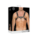 Harnais en cuir Bulldog - S/M