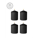 Bougies Tease - Désobéissantes - 4 pièces - Noir