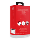 Menottes en métal pelucheux - Rouge