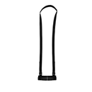 Sangle de cheville rembourrée avec sangles ajustables - Noir