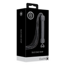 Fouet en silicone pour débutants - Noir