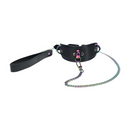Collection Venise - Collier avec Laisse - Noir