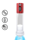 MaxLift - 7 Function Suction Masturbator Pump - Metallic Red