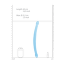 Double Dong Non-Réaliste - 17 / 42 cm