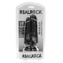 Dildo 2 en 1 5/6 - 12,7/15,2 cm - Noir