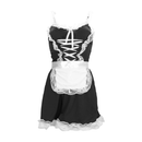 Costume de Femme de Ménage - S/M - Noir