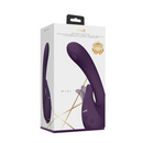 Miki - Vibrateur G-Spot à Onde de Pulsation et Clignotant - Violet