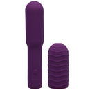 Elite - Mini Vibrateur avec Accessoire Interchangeable - 4 / 10 cm