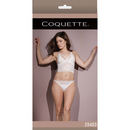 Bralette and Crotchless Panties - One Size