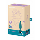 Plug-ilicious 1 - Vibrating Butt Plug - Pétrole