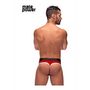 Panel Thong - S/M - Noir/Rouge