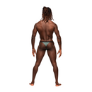 Micro V Thong - S/M - Jade String Micro V - S/M - Jade