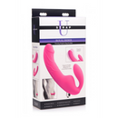 Royal Rider - Harnais Vibrant en Silicone Sans Sangle