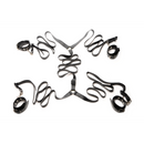 Kit de retenue en cuir pour lit