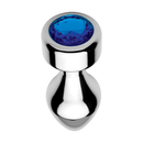 Pierre précieuse bleue - Bouchon en aluminium à base lestée - Medium
