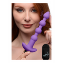 Perles Anales Vibrantes en Silicone avec Télécommande