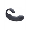 Plaisir - Vibromasseur en silicone avec stimulateur de clitoris