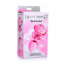 Rose Pêche - Plug Anal en Verre - Moyen