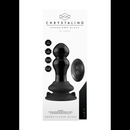 Rimly - Plug anal en verre vibrant avec ventouse