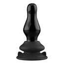 Missy - Plug Anal en Verre Vibrant avec Ventouse