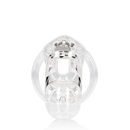 Modèle 25 - Cage de chasteté - 3.5'' / 9 cm - Transparent