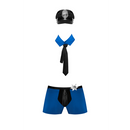 Costume d'Agent Frisk-Em - S/M