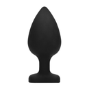 Plug anal en forme de cœur en diamant - Très grand