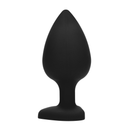 Plug anal en forme de cœur en diamant - Très grand