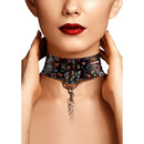 Collier Imprimé Avec Laisse