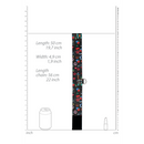 Collier Imprimé Avec Laisse