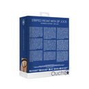 Jock avec fermeture éclair devant uni - L/XL