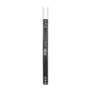 Collier en cuir reconstitué avec menottes